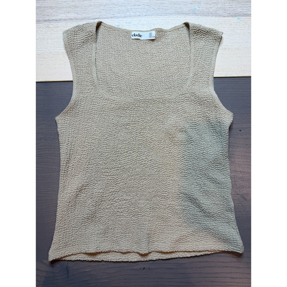 Elodie Tops - Anthropologie Elodie Top Women M Sleeveless Tank Square‎ neck Elegant